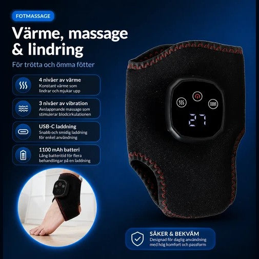 Djupvärmande fotmassage